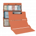 WhiteCoat Clipboard® Trifold - Coral Critical Care Edition